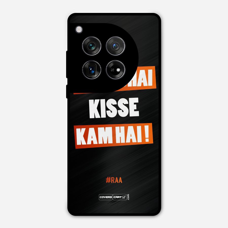 Tera Bhai Raftaar Metal Back Case for OnePlus 12