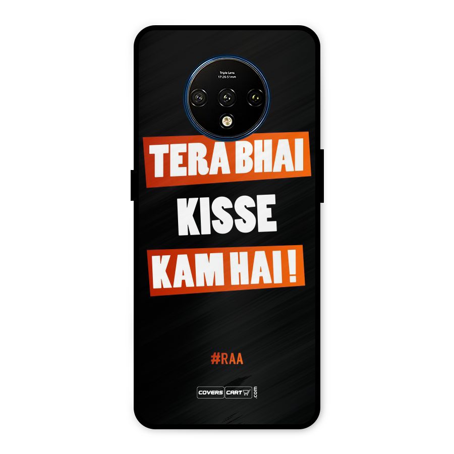 Tera Bhai Raftaar Metal Back Case for OnePlus 7T