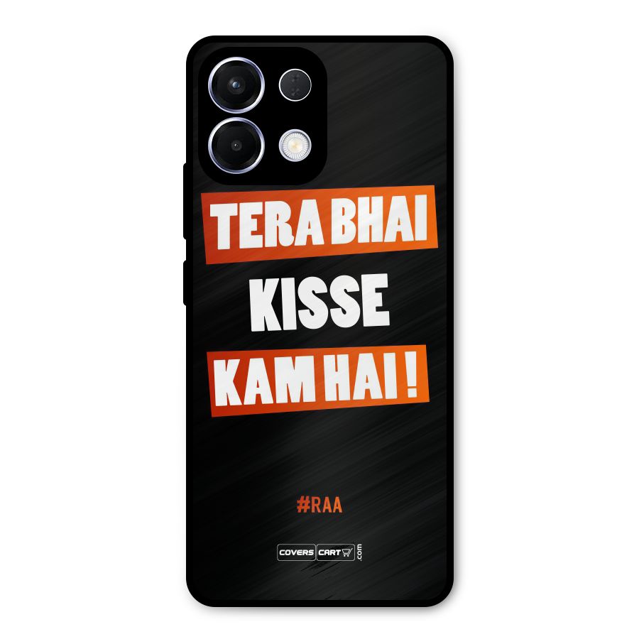 Tera Bhai Raftaar Metal Back Case for Oppo K13