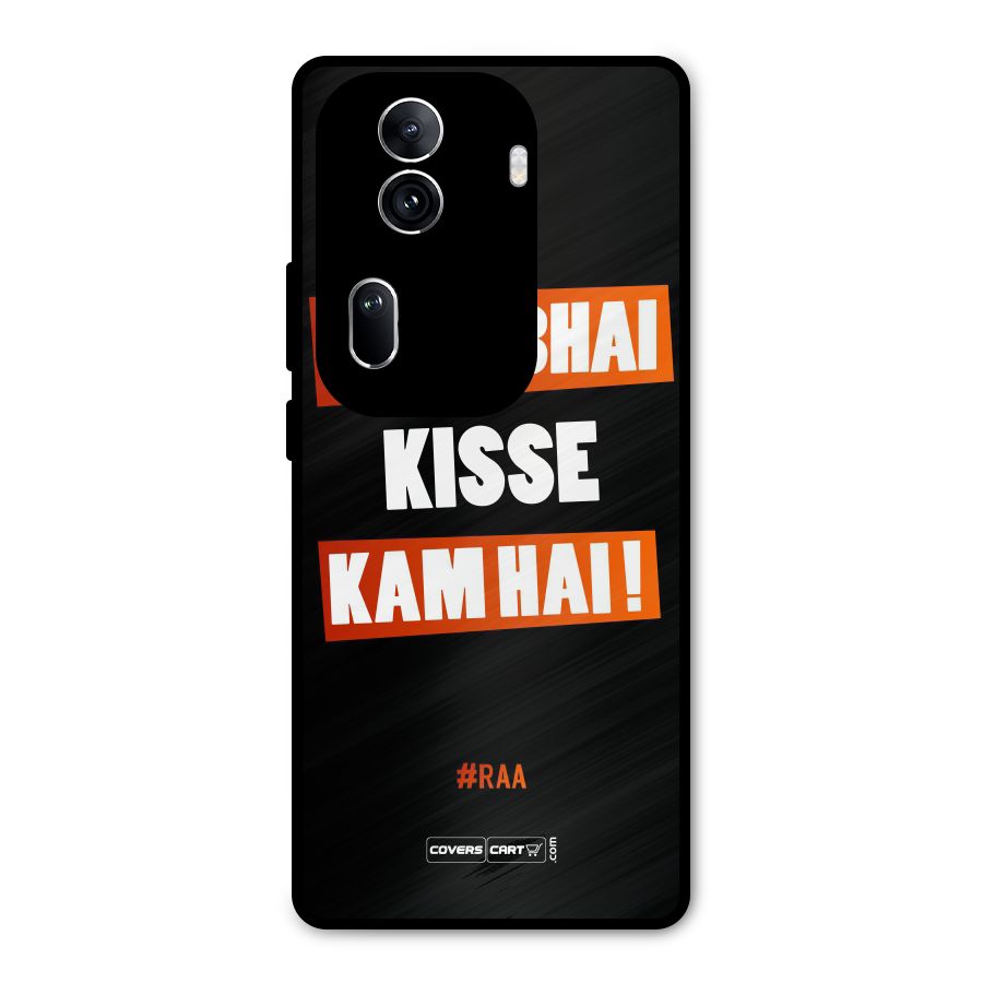 Tera Bhai Raftaar Metal Back Case for Oppo Reno11 Pro 5G
