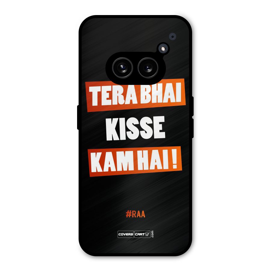 Tera Bhai Raftaar Metal Back Case for Nothing Phone 2a