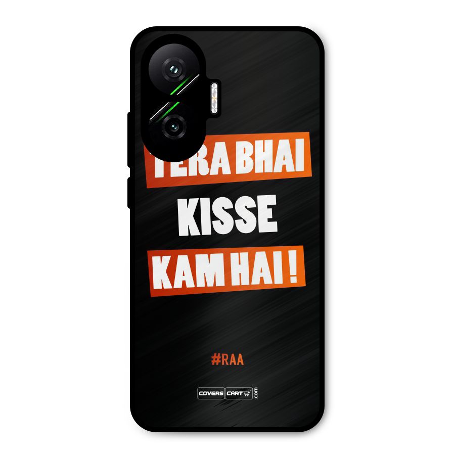 Tera Bhai Raftaar Metal Back Case for Poco F7