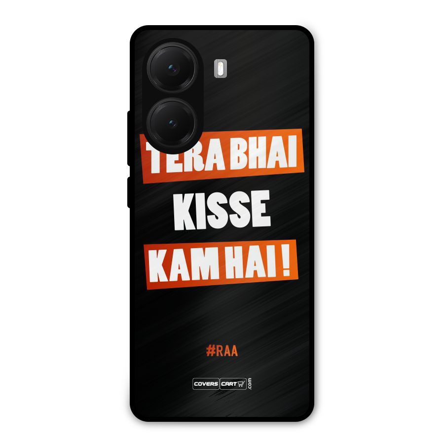 Tera Bhai Raftaar Metal Back Case for Poco X7 Pro