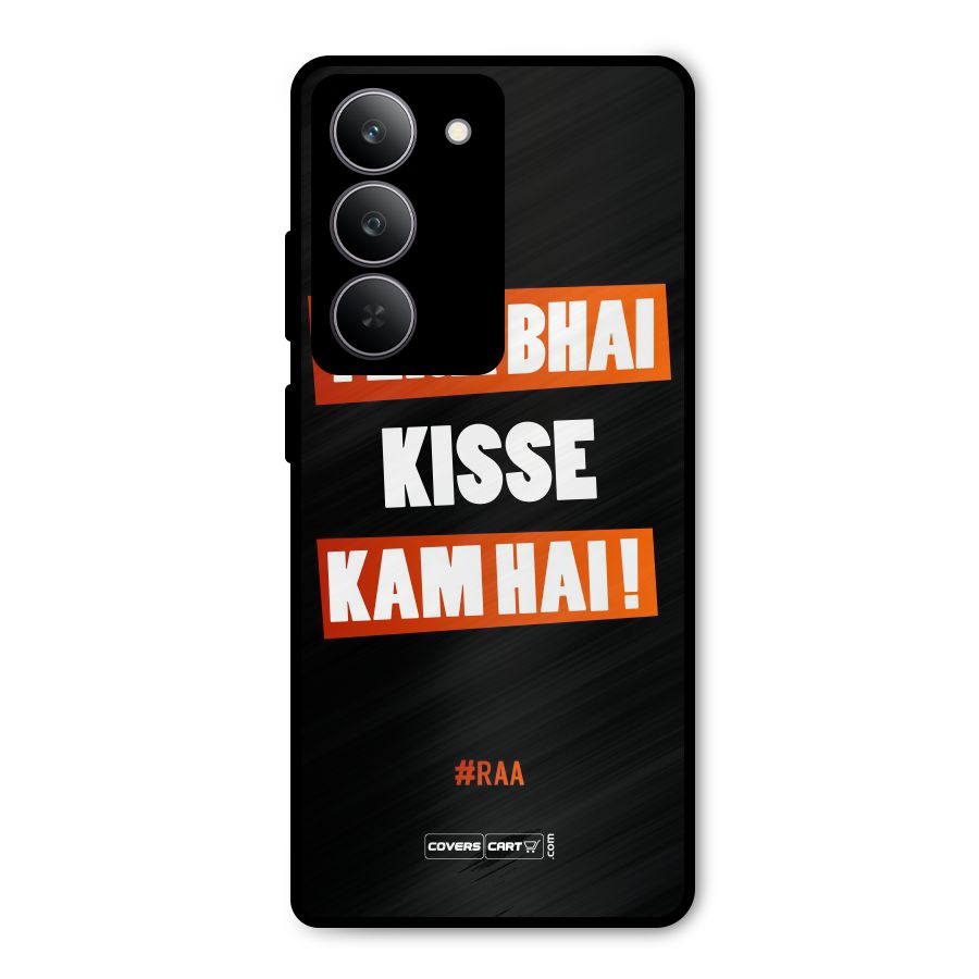 Tera Bhai Raftaar Metal Back Case for Realme 14x