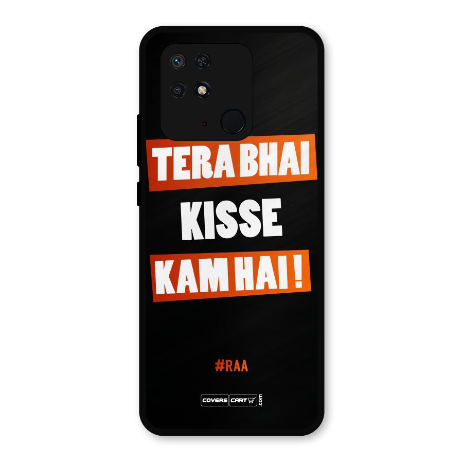 Tera Bhai Raftaar Metal Back Case for Redmi 10