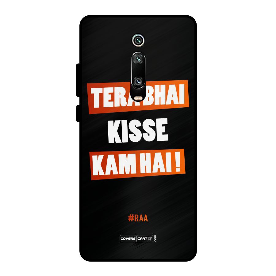 Tera Bhai Raftaar Metal Back Case for Redmi K20