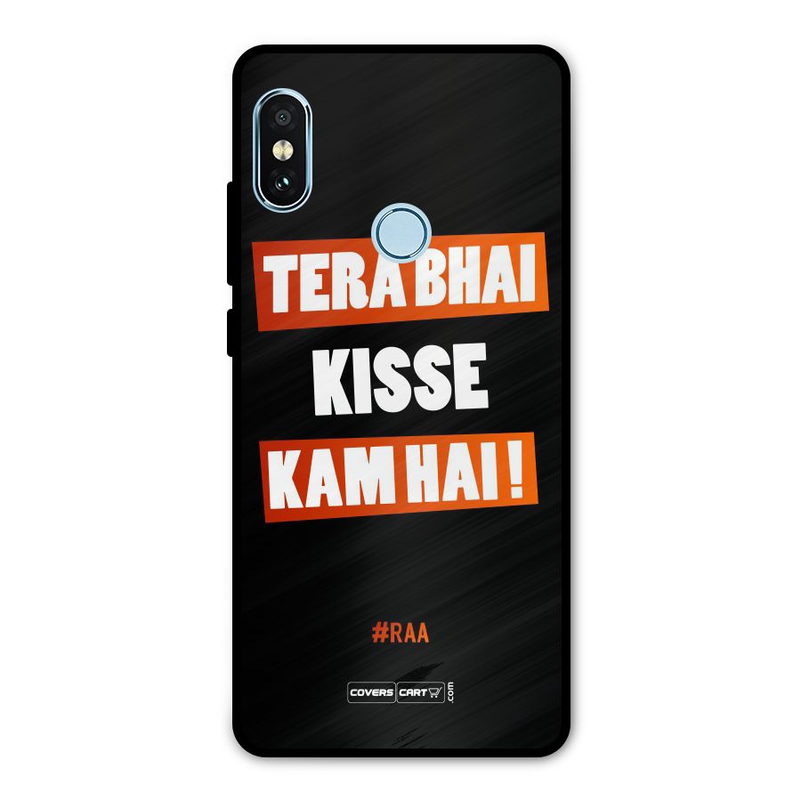 Tera Bhai Raftaar Metal Back Case for Redmi Note 5 Pro