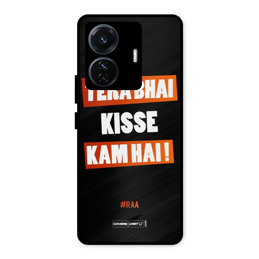 Tera Bhai Raftaar Metal Back Case for Vivo T1 Pro