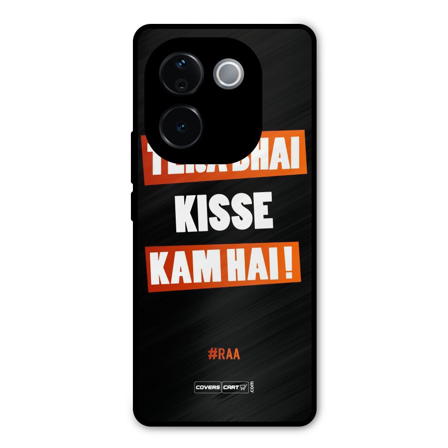 Tera Bhai Raftaar Metal Back Case for Vivo T3 Pro
