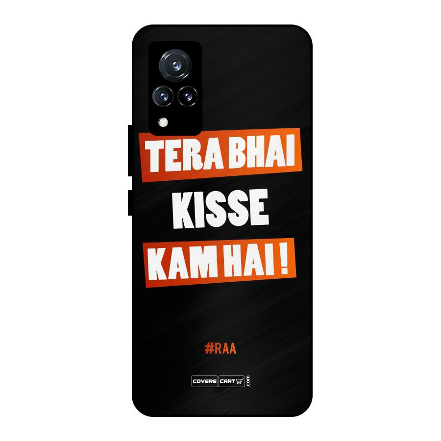 Tera Bhai Raftaar Metal Back Case for Vivo V21 5G