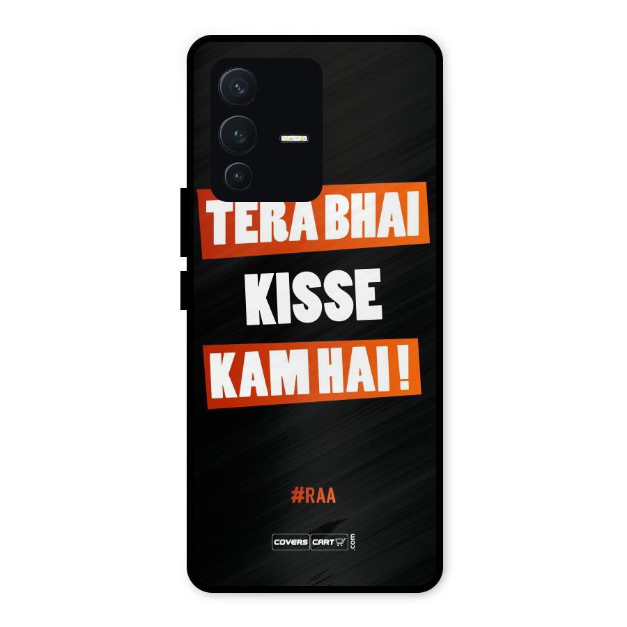 Tera Bhai Raftaar Metal Back Case for Vivo V23 5G