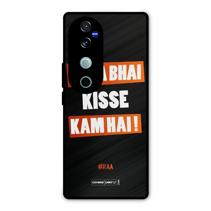 Tera Bhai Raftaar Metal Back Case for Vivo V40