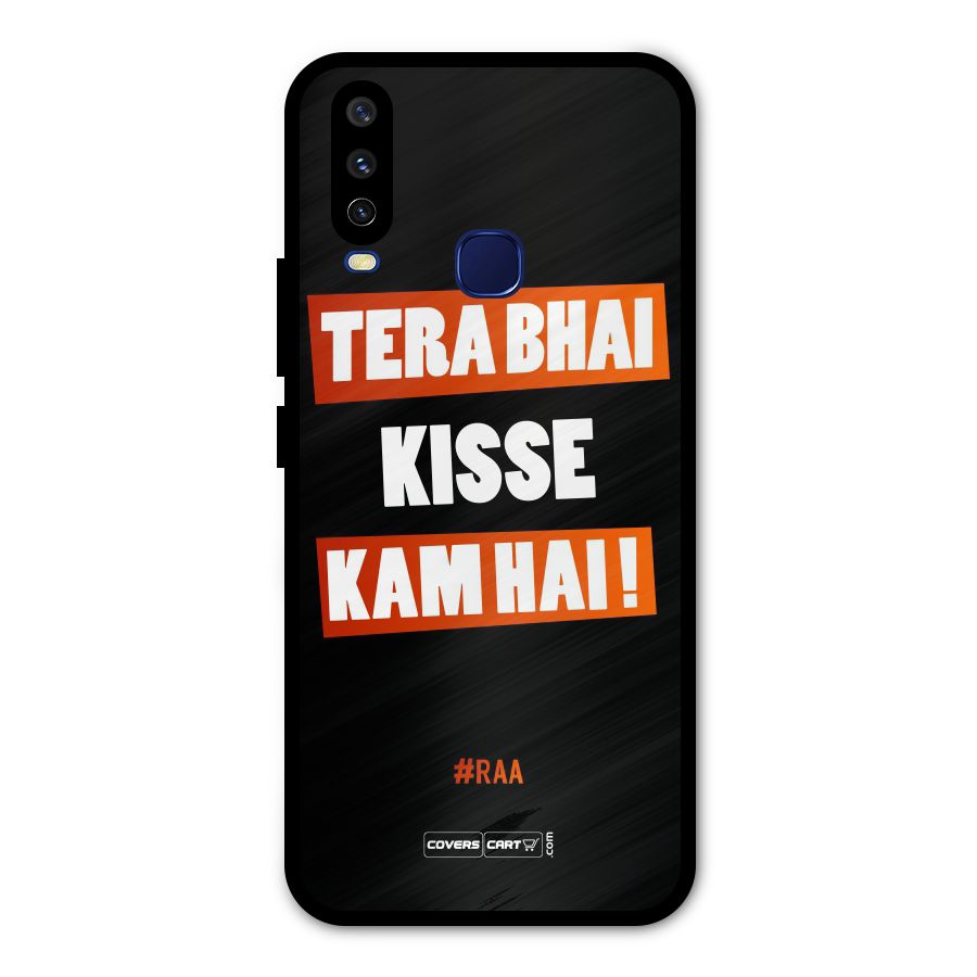 Tera Bhai Raftaar Metal Back Case for Vivo Y15
