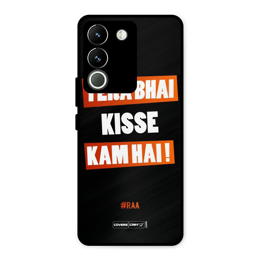 Tera Bhai Raftaar Metal Back Case for Vivo Y200