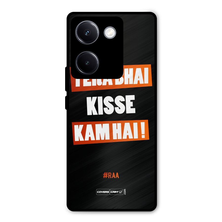 Tera Bhai Raftaar Metal Back Case for Vivo Y300 Plus