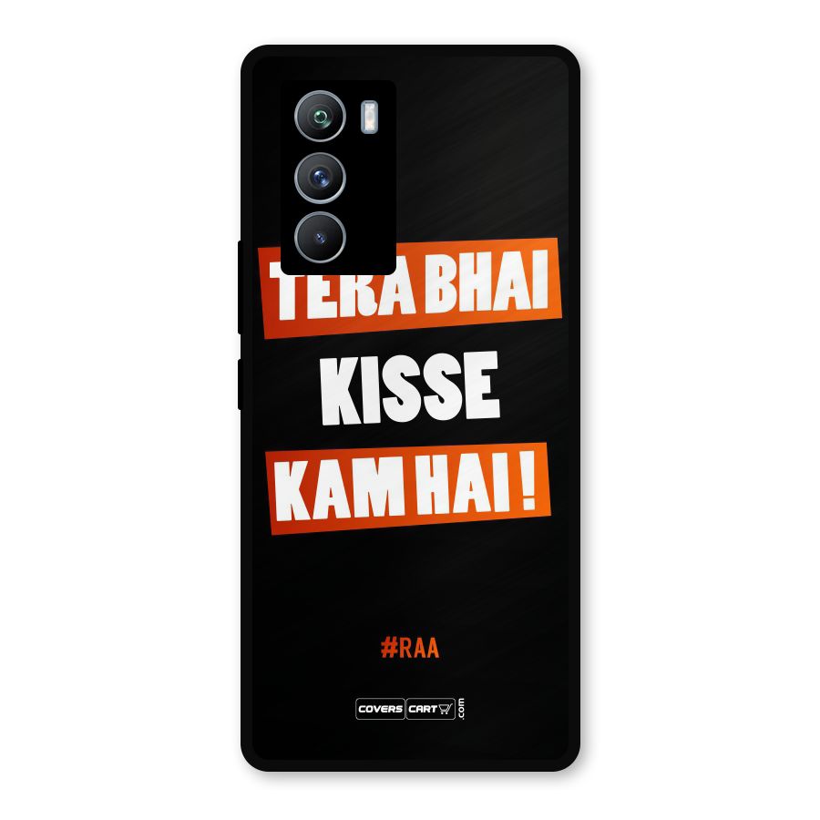 Tera Bhai Raftaar Metal Back Case for iQOO 9 SE
