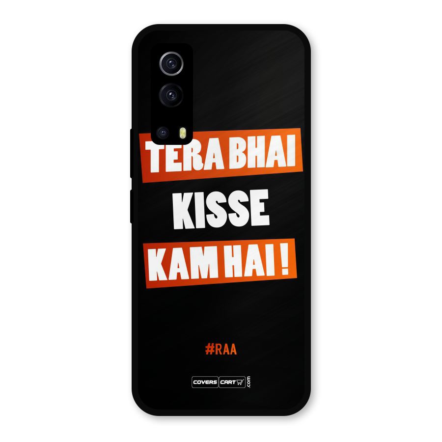 Tera Bhai Raftaar Metal Back Case for iQOO Z3
