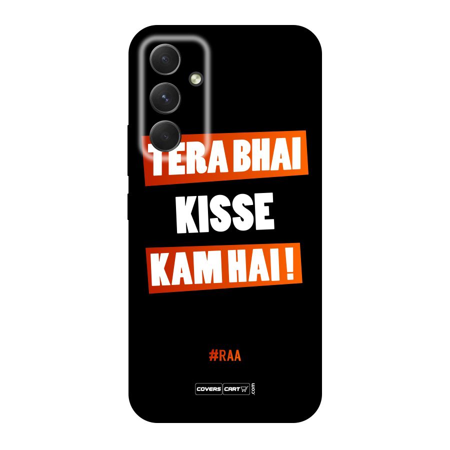 Tera Bhai Raftaar Original Polycarbonate Back Case for Galaxy A54