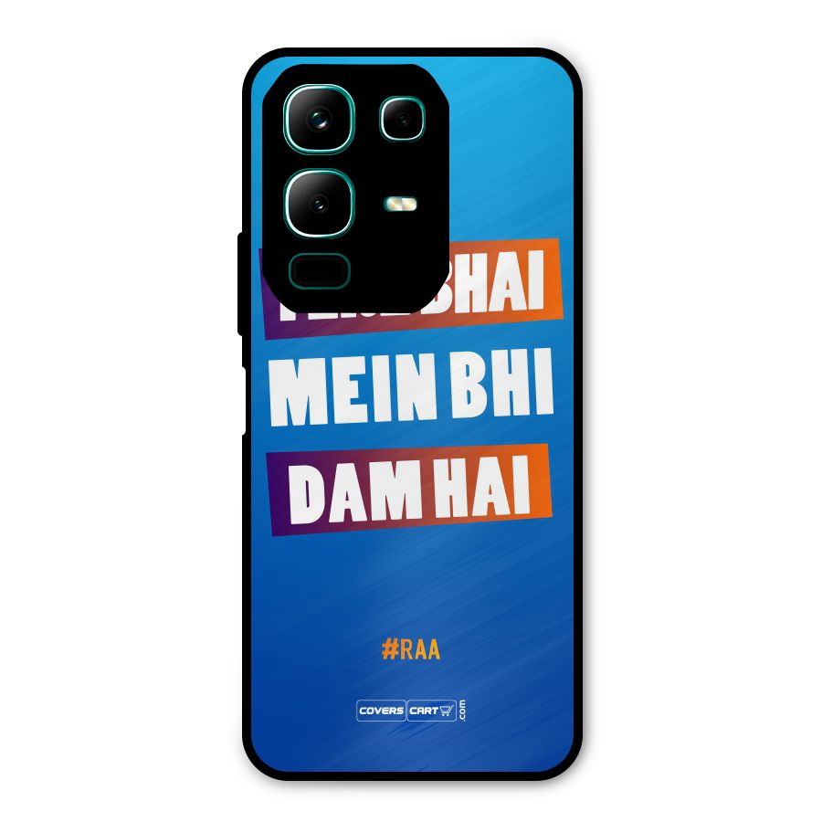 Tere Bhai Me Bhi Dam Hai Metal Back Case for Infinix Note 50x