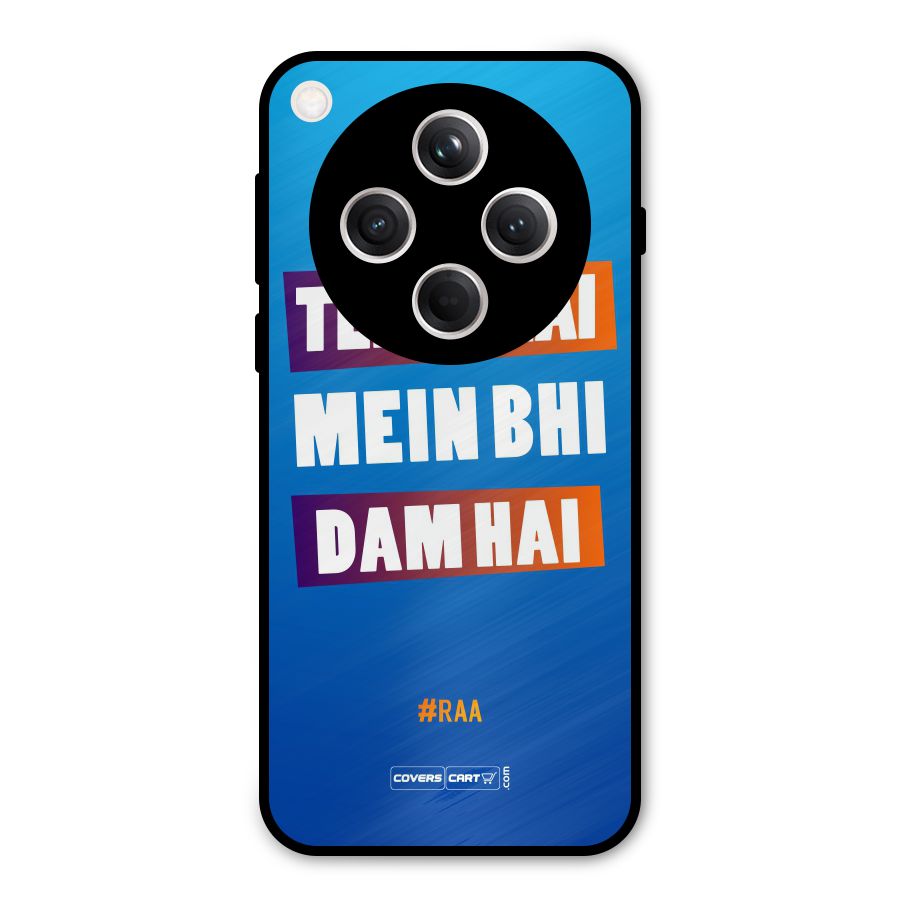Tere Bhai Me Bhi Dam Hai Metal Back Case for Oppo Find X8