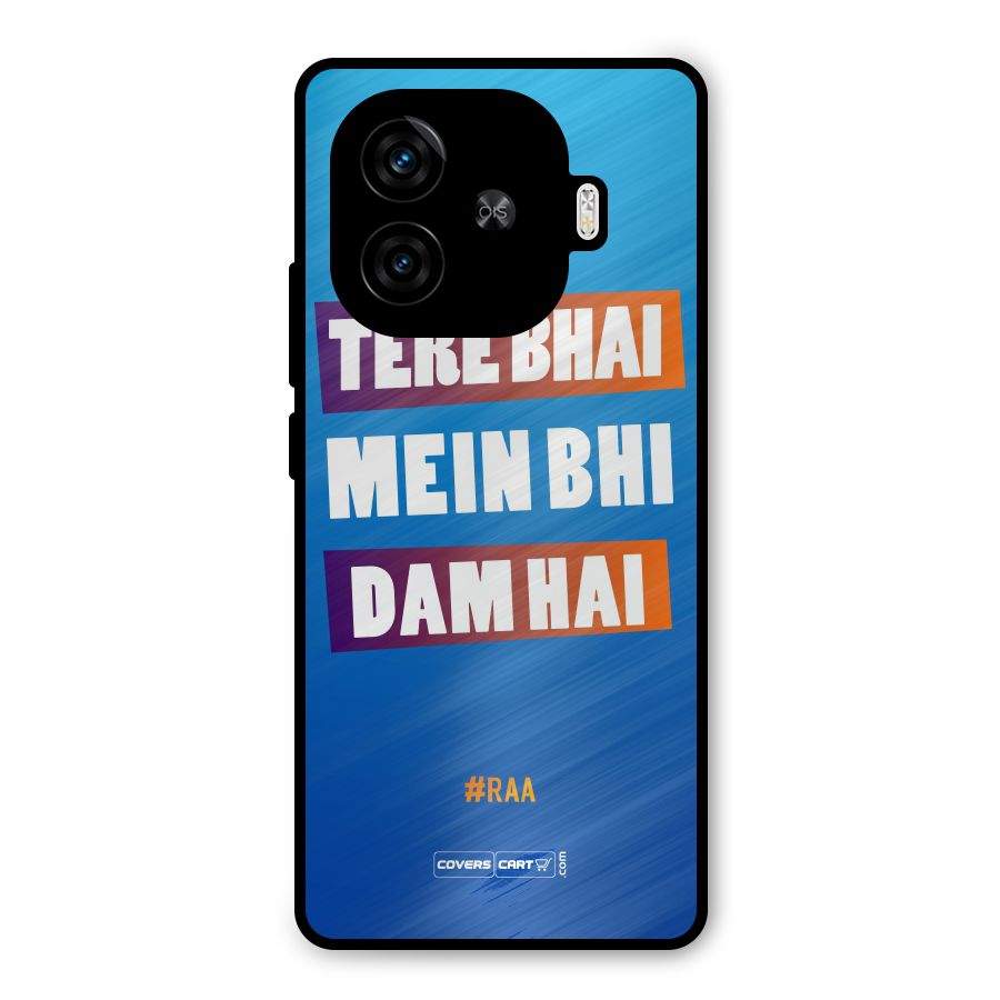 Tere Bhai Me Bhi Dam Hai Metal Back Case for iQOO Neo 10R