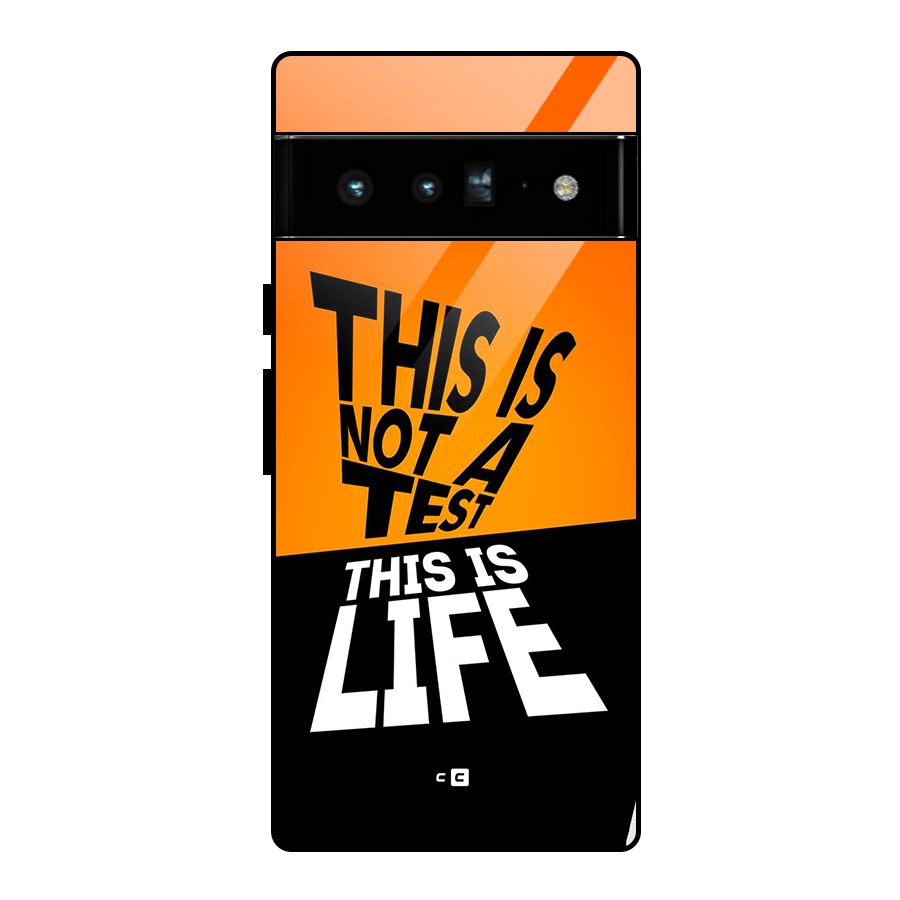 Test Life Glass Back Case for Google Pixel 6 Pro
