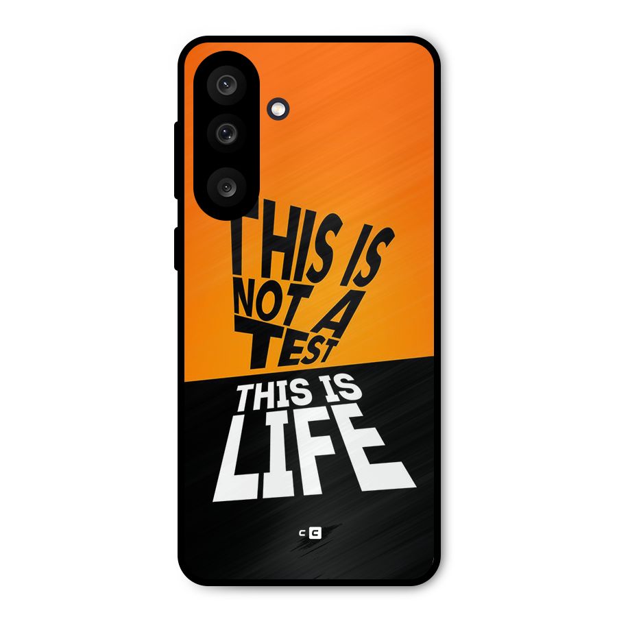 Test Life Metal Back Case for Galaxy M56
