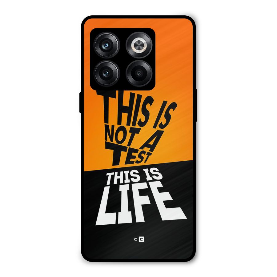 Test Life Metal Back Case for OnePlus 10T