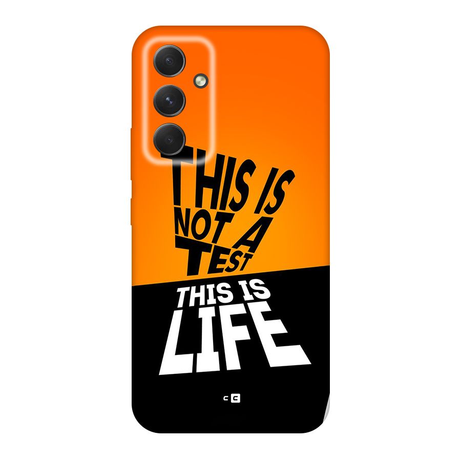 Test Life Original Polycarbonate Back Case for Galaxy A54