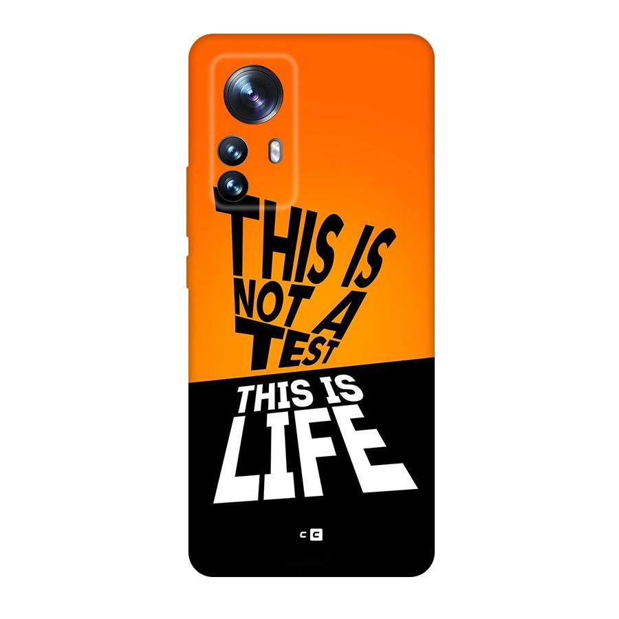 Test Life Original Polycarbonate Back Case for Xiaomi 12 Pro