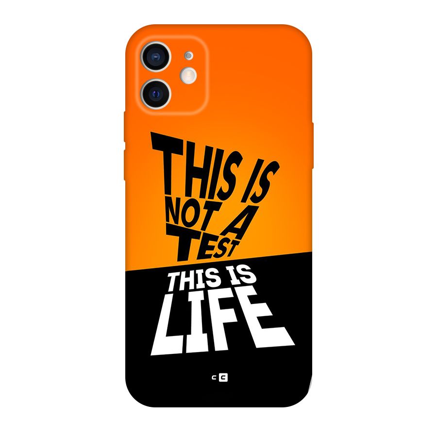 Test Life Original Polycarbonate Back Case for iPhone 12