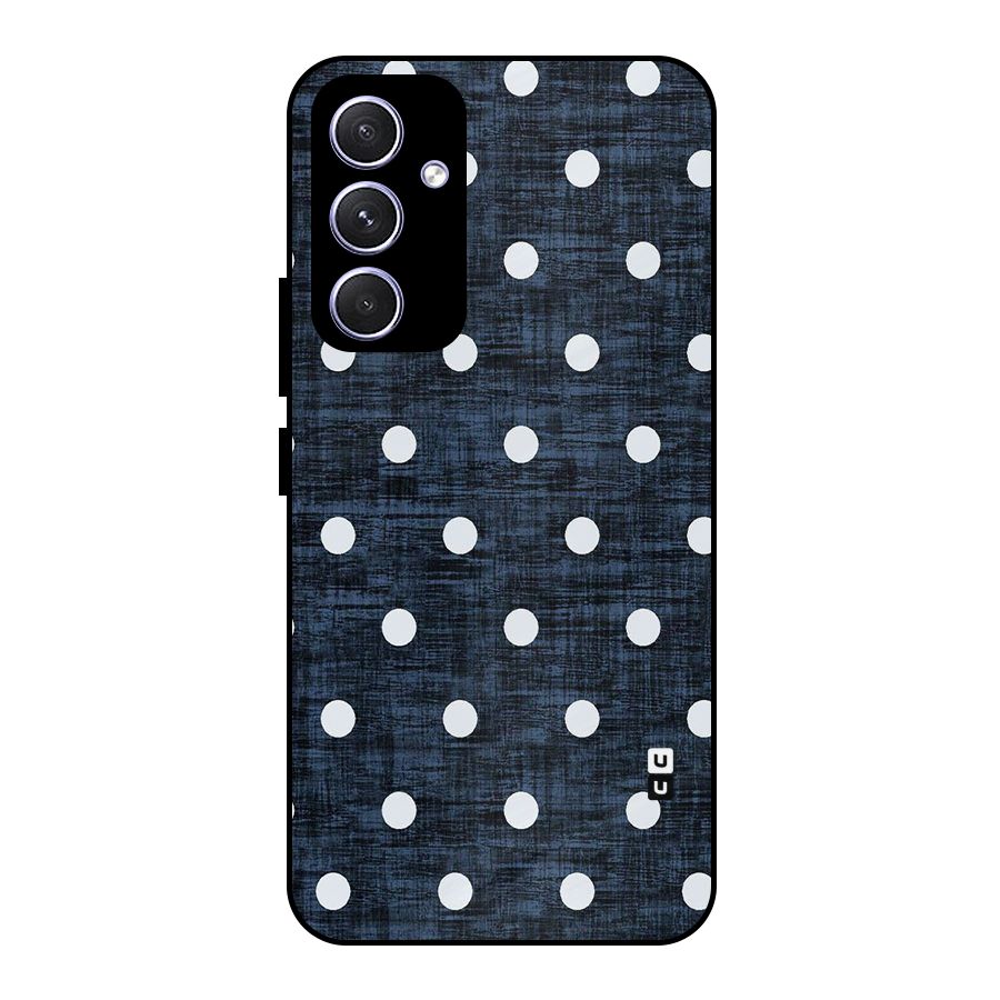 Textured Dots Metal Back Case for Galaxy A54