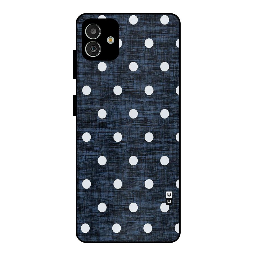 Textured Dots Metal Back Case for Galaxy M13 5G