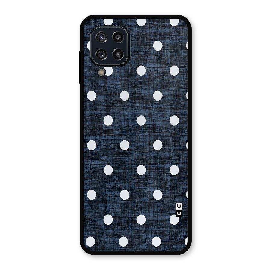 Textured Dots Metal Back Case for Galaxy M32