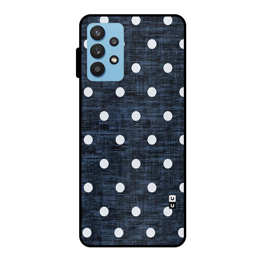 Textured Dots Metal Back Case for Galaxy M32 5G