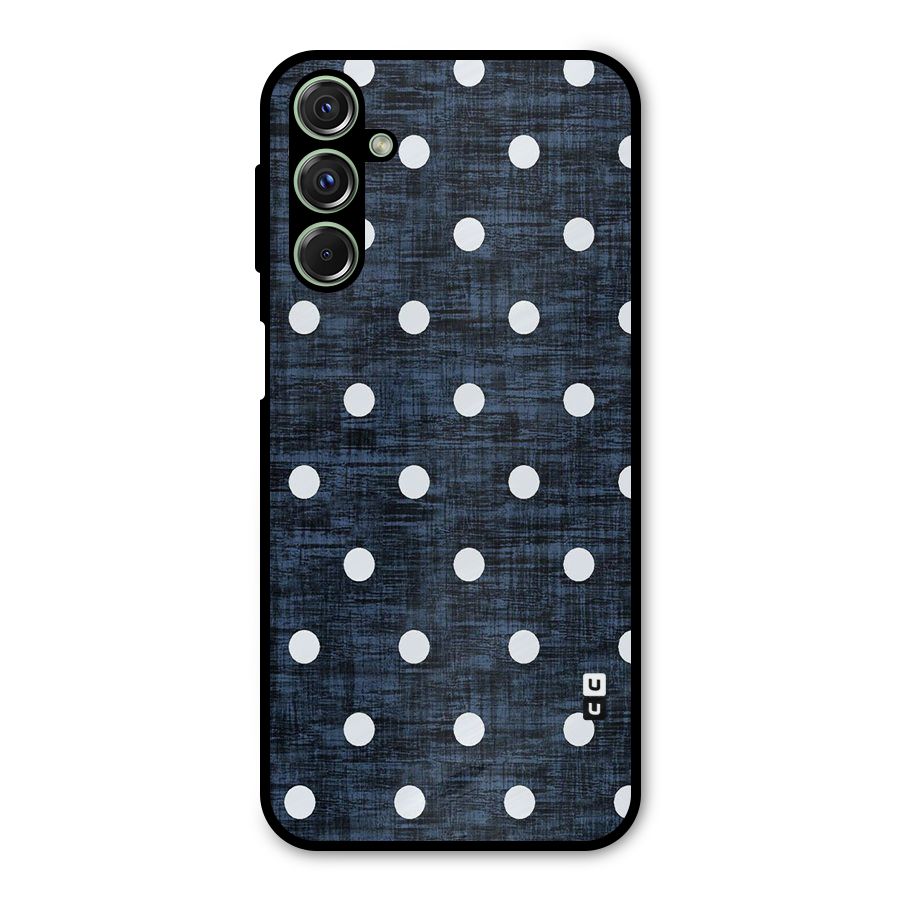 Textured Dots Metal Back Case for Galaxy M34