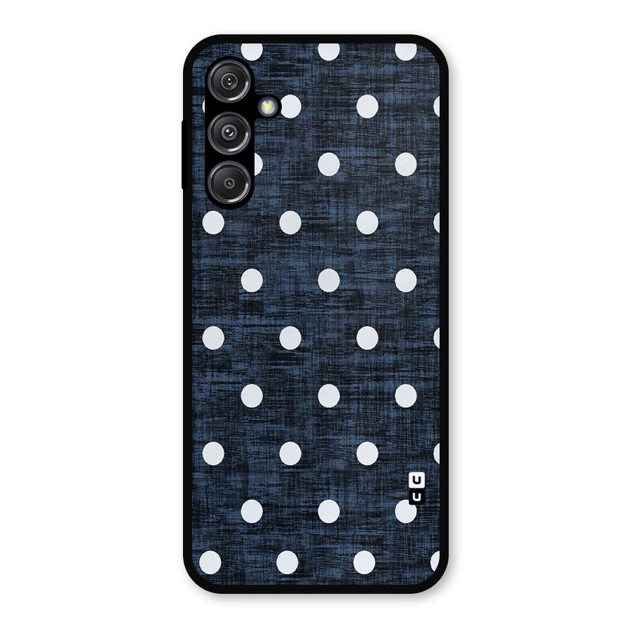 Textured Dots Metal Back Case for Galaxy M34 5G