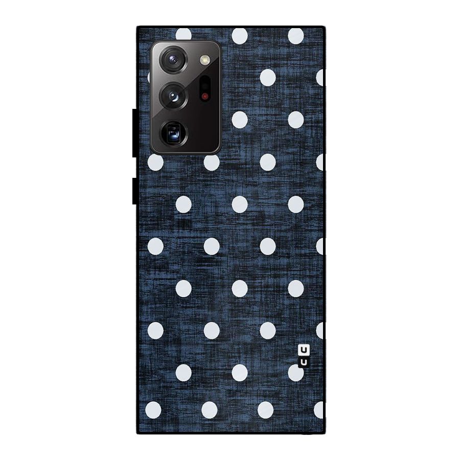 Textured Dots Metal Back Case for Galaxy Note 20 Ultra 5G