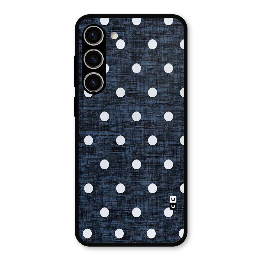 Textured Dots Metal Back Case for Galaxy S23 Plus