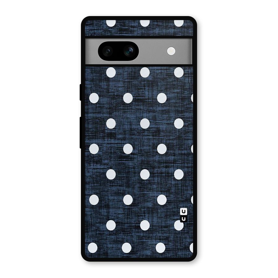 Textured Dots Metal Back Case for Google Pixel 7a