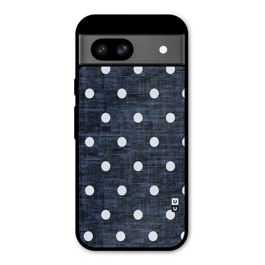 Textured Dots Metal Back Case for Google Pixel 8a