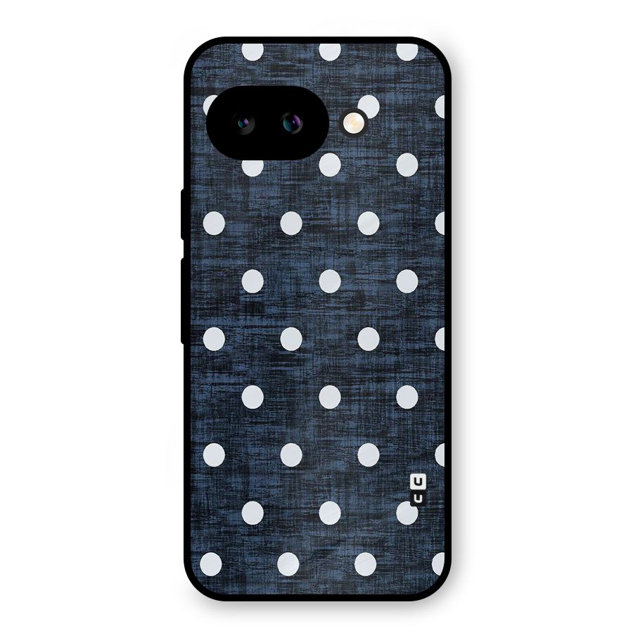 Textured Dots Metal Back Case for Google Pixel 9a