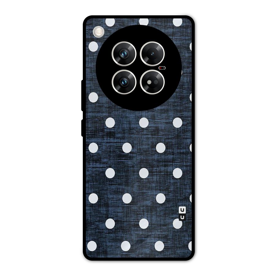 Textured Dots Metal Back Case for Infinix Zero 40 5G