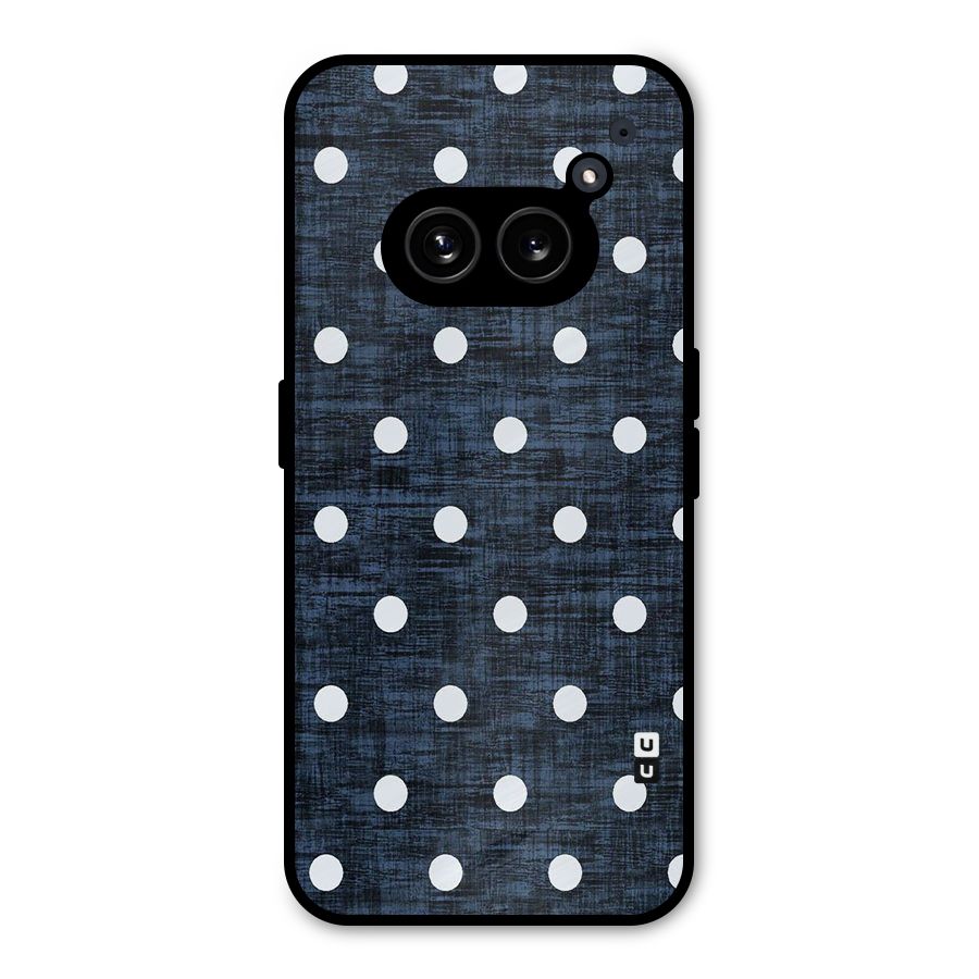 Textured Dots Metal Back Case for Nothing Phone 2a Plus