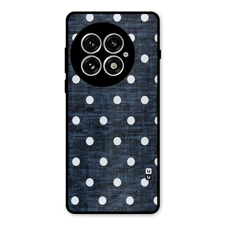 Textured Dots Metal Back Case for OnePlus 13