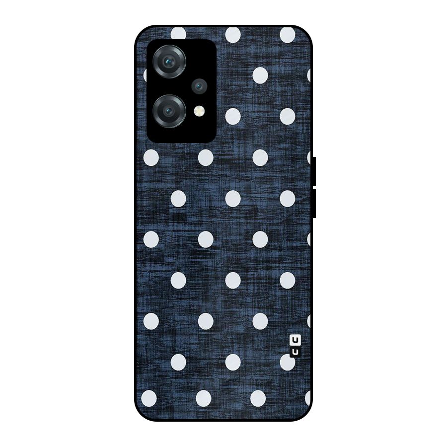 Textured Dots Metal Back Case for OnePlus Nord CE 2 Lite 5G