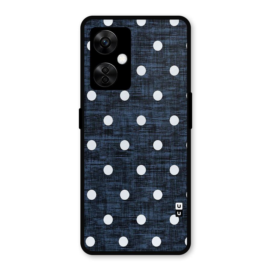 Textured Dots Metal Back Case for OnePlus Nord CE 3 Lite