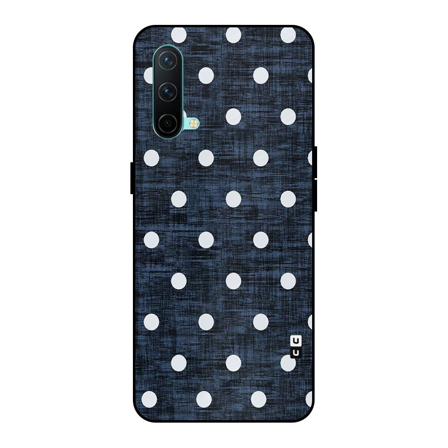 Textured Dots Metal Back Case for OnePlus Nord CE 5G