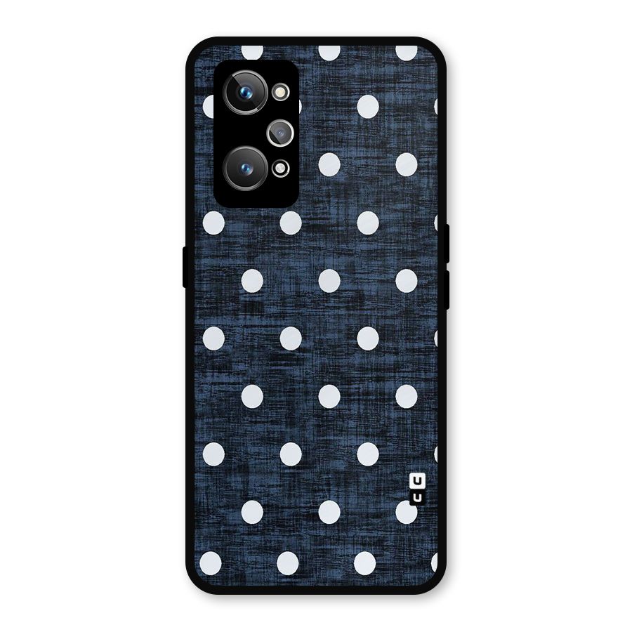 Textured Dots Metal Back Case for Realme GT Neo2