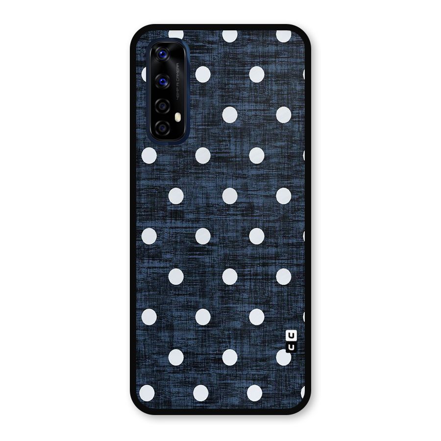 Textured Dots Metal Back Case for Realme Narzo 20 Pro